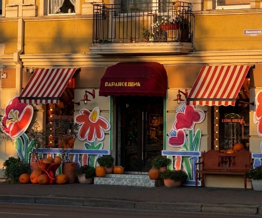 Facade decoration Baraholshchik