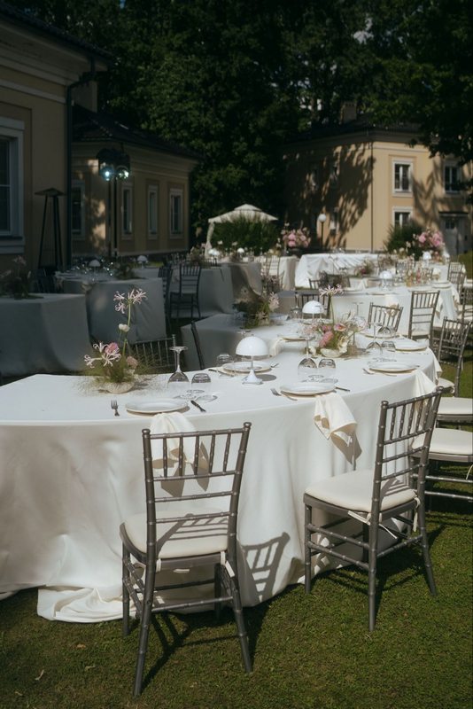 Стильный декор для свадьбы Калининград парк отель Филипп