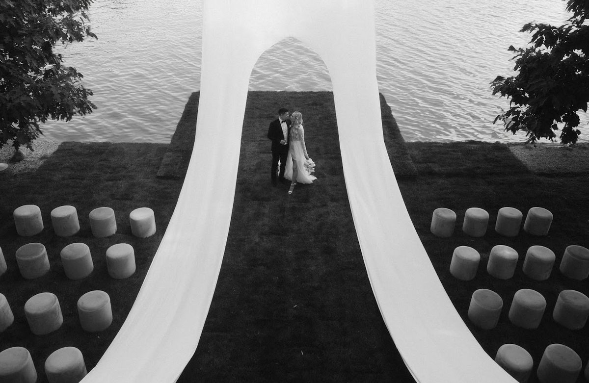 Уютная и стильная свадьба в Москве