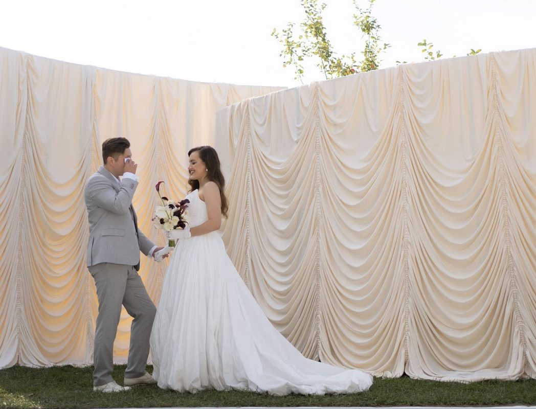 Элегантная белая свадьба флористический декор